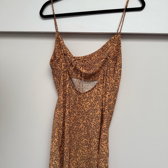 RESA Hailey Slip Dress: Cheetah-ish print - Picture 3 of 6